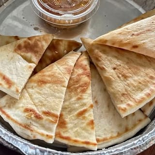 Hummus and pita